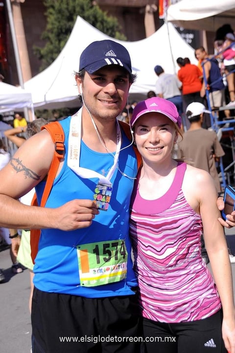 José Luis y Daniela Álvarez.