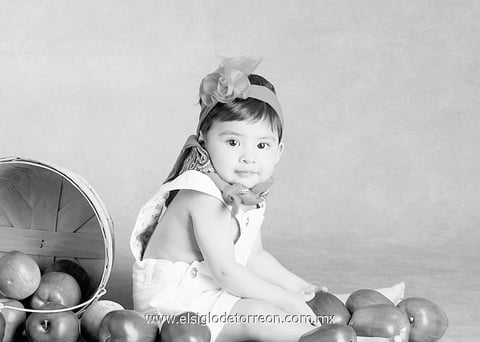 LA HERMOSA  Karol Isabella Ramos Balderas cumplió su primer añito de vida, la festejaron sus padres: Ing. Érick Ramos Vázquez y Sra. Isabel Cristina Balderas de Ramos.- Caja Mágica Fotografía