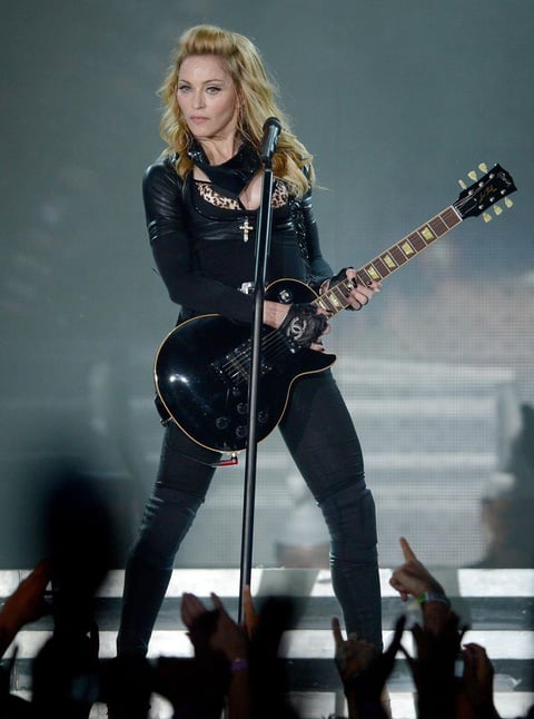 La Reina del Pop, Madonna fue víctima también de violencia por parte de su ex Sean Penn, a quien acusó de maltrato fisico y verbal.