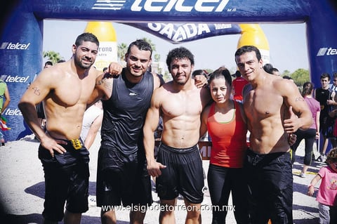 Manuel, Poncho, Toño, Chepina y Beto.