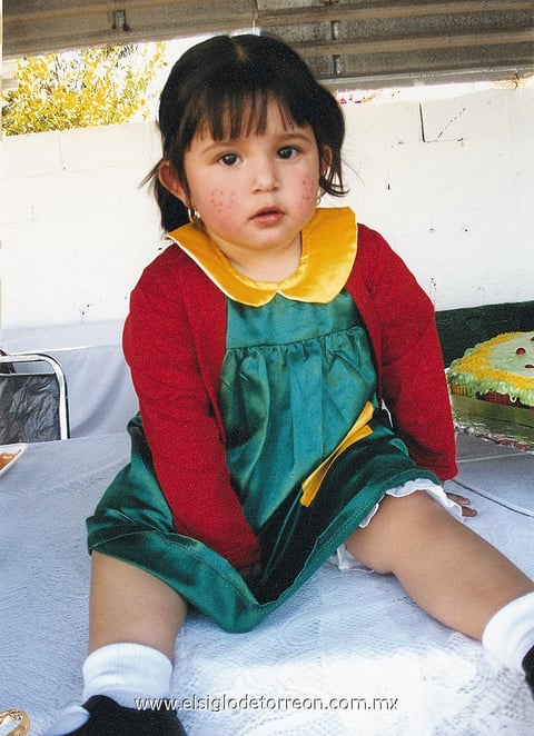 FESTEJO INFANTIL.  Sofía Rosales Casas.
