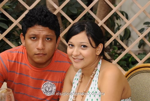 FREDY CRUZ  y Norleth Olvera.