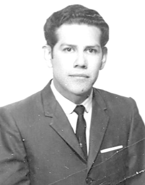 RODOLFO (F) , Moisés (f), Paulino, David Limones (f), Antonio López (f), Romeo (f) y Walterio Reyes Jaik, en una fotografí­a tomada en el año 1955.