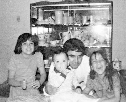 Óscar  Hernández y Fernando Muñoz Olvera en San Pedro, Tlaquepaque, en 1960.