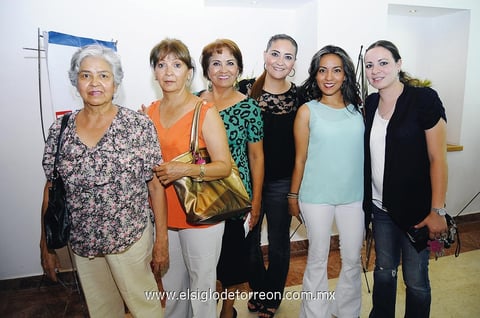 Maru, Coco, Luly, Alejandra, Gabriela y Daniela.