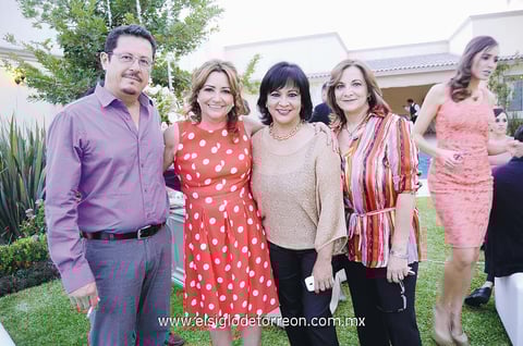 Ricardo, Patricia, Rocío y Reyna.