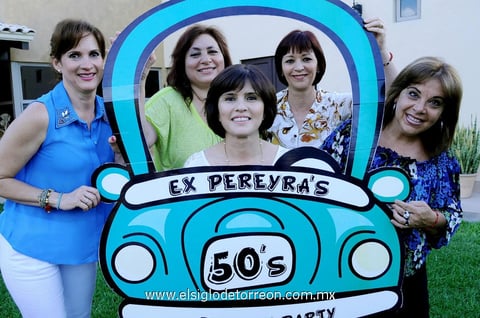 MAYLEN  Rodríguez, Cinthia Castillo, Astrid González, Cecy Niño y Lupe Pámanes.