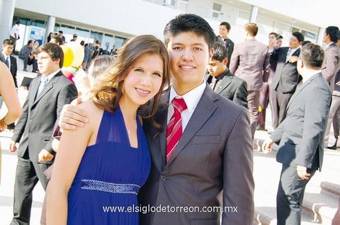 Jennifer Jasso y Carlos Arellano.