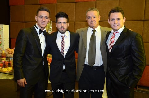 Arturo, Daniel, Arturo y Fernando.