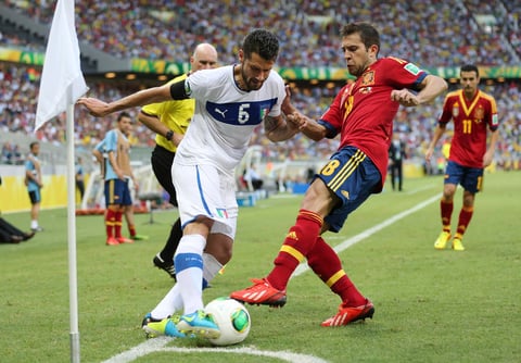 Italia no lograba generar peligro y el equipo estaba agotado.