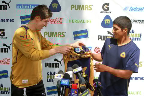 En lo que fue su presentación “oficial” con el cuadro auriazul y en la que el defensa Marco Antonio Palacios fungió como su presentador a falta de directivos del club, Ramírez reconoció que no esperaba dar un paso tan importante en su carrera tan pronto, pero asume el reto.