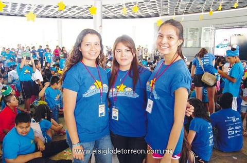 Karla, Saide e Ilsse.
