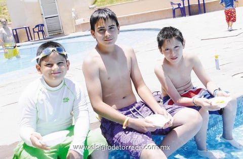 avier, Diego e Iñaki.