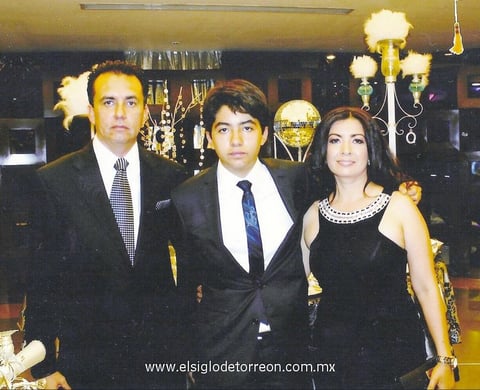 Fernando, Fernando y Patricia.