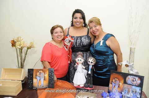 Gloria, Mayra y Alma.