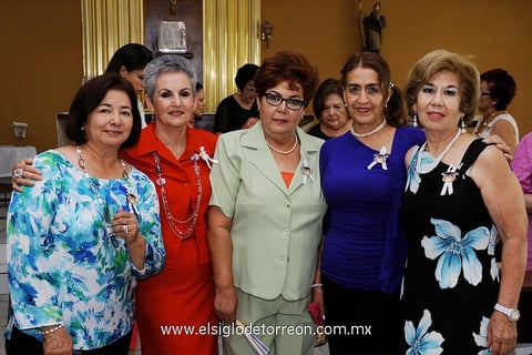 MARISELA,  Magdalena, Coco, Lucy y Chela.