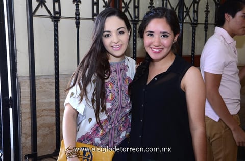 05072013 EVENTO CULTURAL.  Rodrigo, Nancy y Mariana.