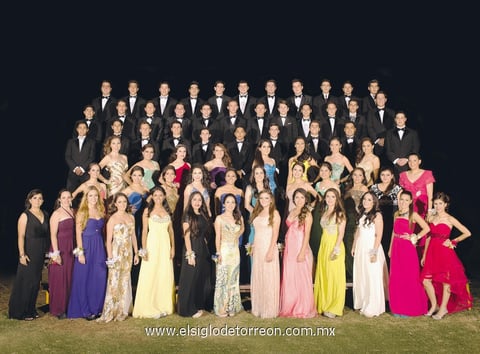 LOS ALUMNOS  de Preparatoria de la Generación 2011-2013 del Colegio Los Ángeles disfrutaron de una exquisita cena y un gran ambiente en su tradicional baile de graduación que se celebró el pasado 15 de junio.