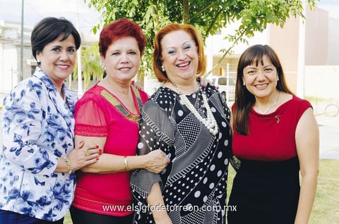 Ana, Elvira, Tita y Ana Luisa.
