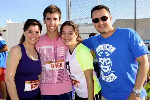 Graciela,  Sergio, Kenia y Eddy.