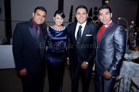 Alan,  Montse, Jaime y Pablo.
