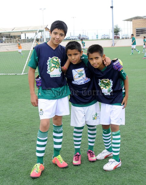 Rubén,  Martín y Arturo.