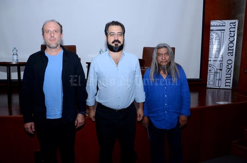 Manolo Chocho  Alejandro Santiago y Fernando Gálvez.