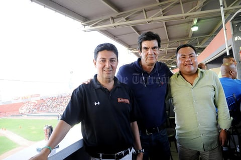 19072013 LUIS DOVALINA,  José Ángel Pérez y Fernando Jaime.