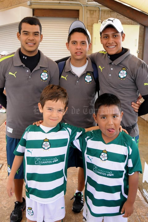 EDSON,  Gibrahan, Diego, Luis Daniel y Jesús.
