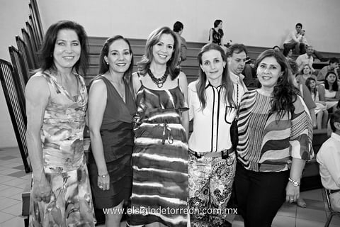 Yolanda, Paty, Clarisa, Mireya y Sofi.