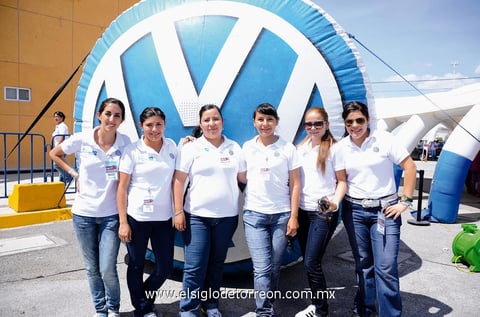 Alejandra, Alma, Cecilia, Elvira, Gaby y Adanely.