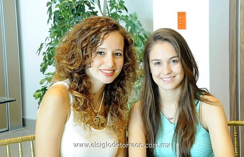 26072013 PAMELA  Manzanera y Ana Cristina Huerta.
