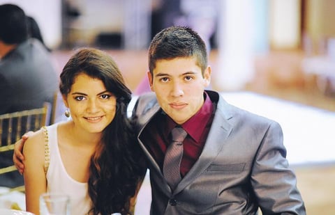 Danitza Jiménez y Adrián López