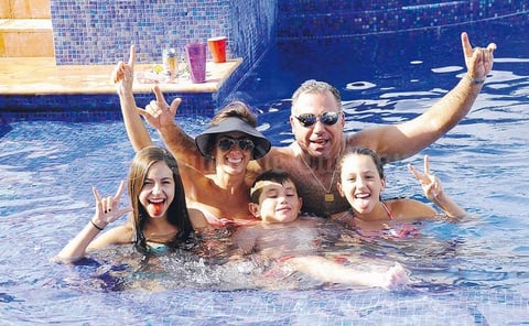 Eva, Jaime, Daniela, Jaime y Luisa.