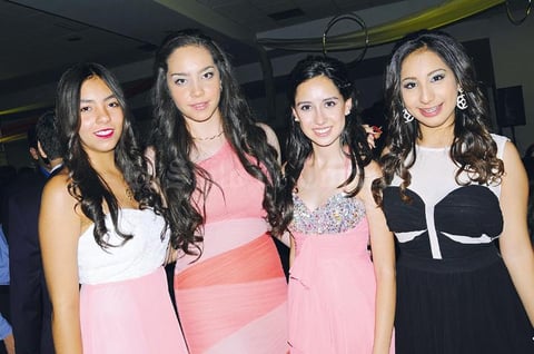 Paulina, Luisa, Maritere y Samantha.