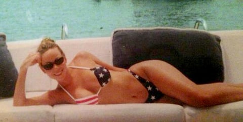 La cantante Mariah Carey deleitó a sus seguidores de Twitter con una fotografía para celebrar el Día de la Independencia de Estados Unidos, el pasado 4 de julio.