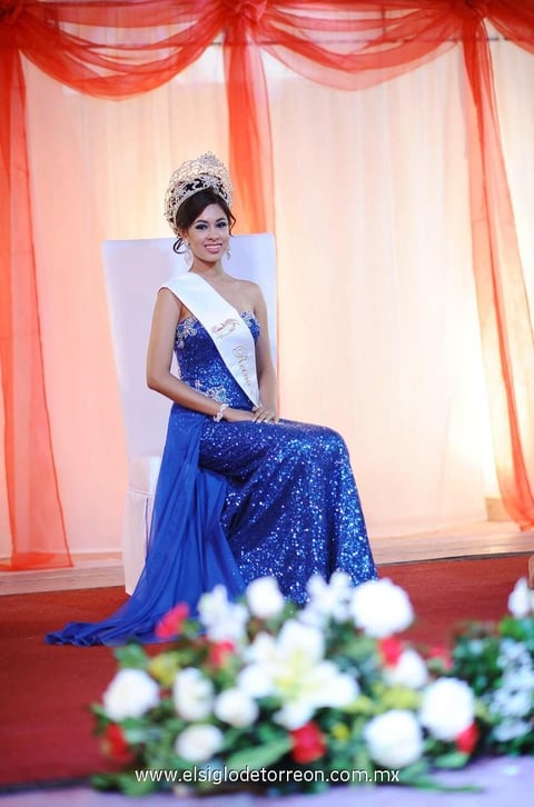 27072013 ROSE ISELA  Hernández Beltrán, reina de la Expo Feria Gómez Palacio 2013.