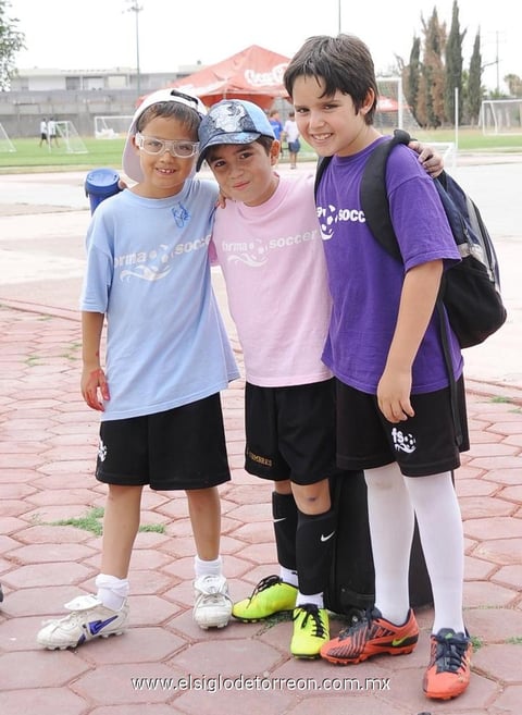José  Pablo, Alejandro y Ernesto.