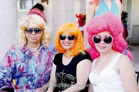28072013 DIVERTIDA FIESTA.  Susana, Queta y Esperanza.