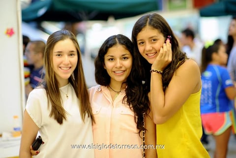 31072013 CECILIA,  Michel y Renata.