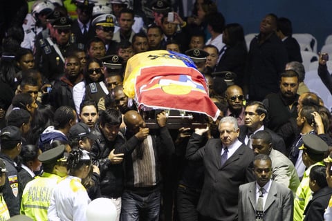 Los restos de Christian Benítez regresaron a Ecuador. (Jam Media)