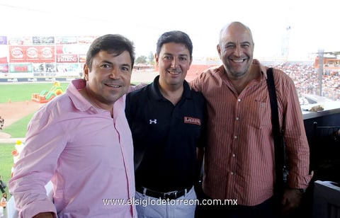 Moisés, Luis y Rafael.