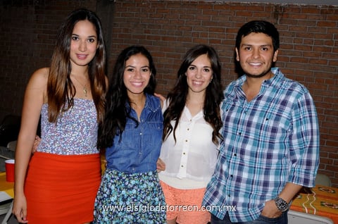 07082013 BLANCA,  Mafer, Natalia y Sara.