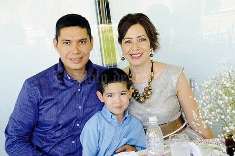 Miguel Ángel, Ada y Miguel  Ángel