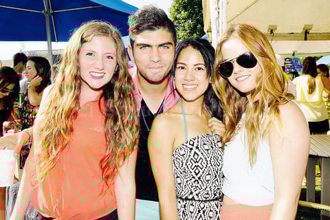 Érika, Luis, Amanda y Denis.
