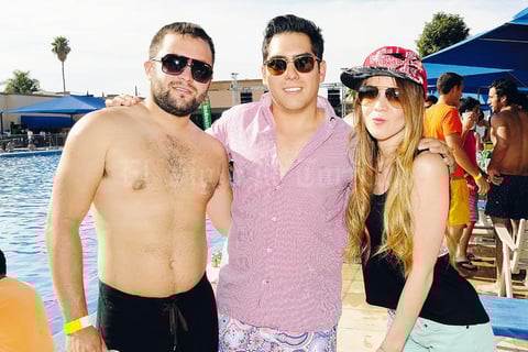 Felipe, Mario y Mariana.