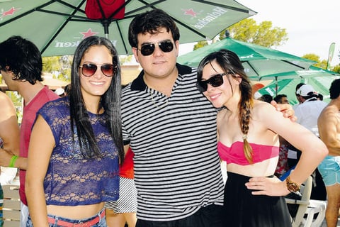 Sofía, Andrés y Mariana.