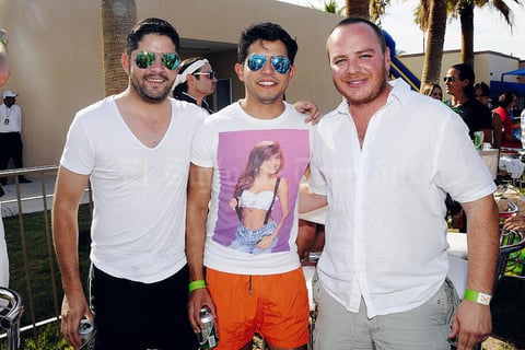 Pepe, Armando y Meny.