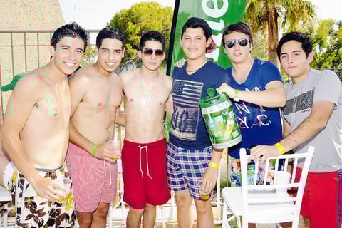 Francisco, Jaime, Fernando, Goyo, Fernando y Alfonso.