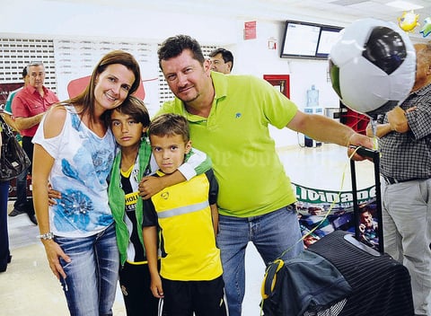 Adriana, Marcelo, Ernesto y Marcelo.